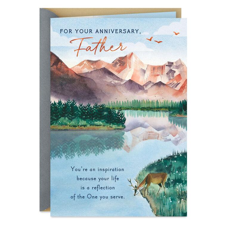 hallmark You're an Inspiration and Blessing Ordination Anniversary Card for Priest