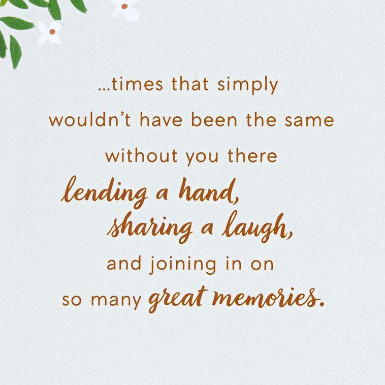 Hallmark You're Appreciated And Loved Birthday Card For Sister-in-Law