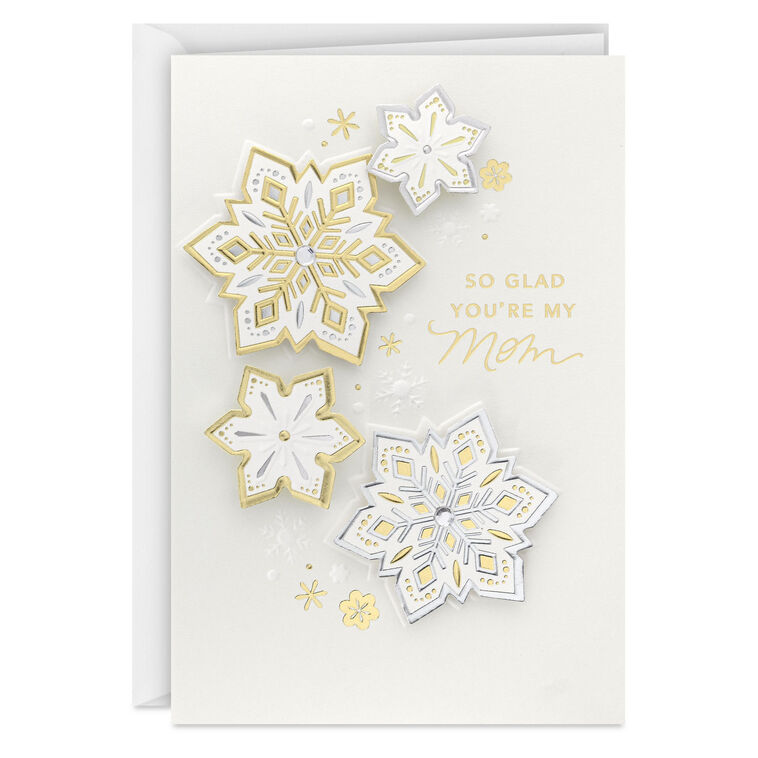 hallmark You're at the Heart of It All Christmas Card for Mom