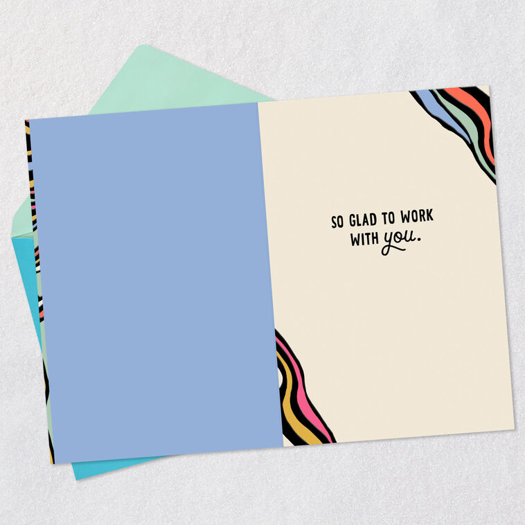 Hallmark You're Awesome To Work With Thank You Card