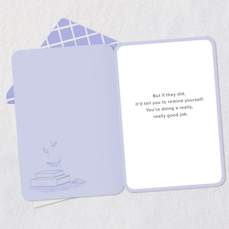 Hallmark You're Doing A Good Job Parenting Encouragement Card