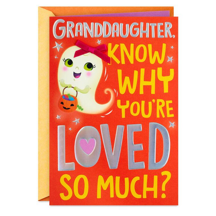 hallmark You're Eerie-sistible Halloween Card for Granddaughter