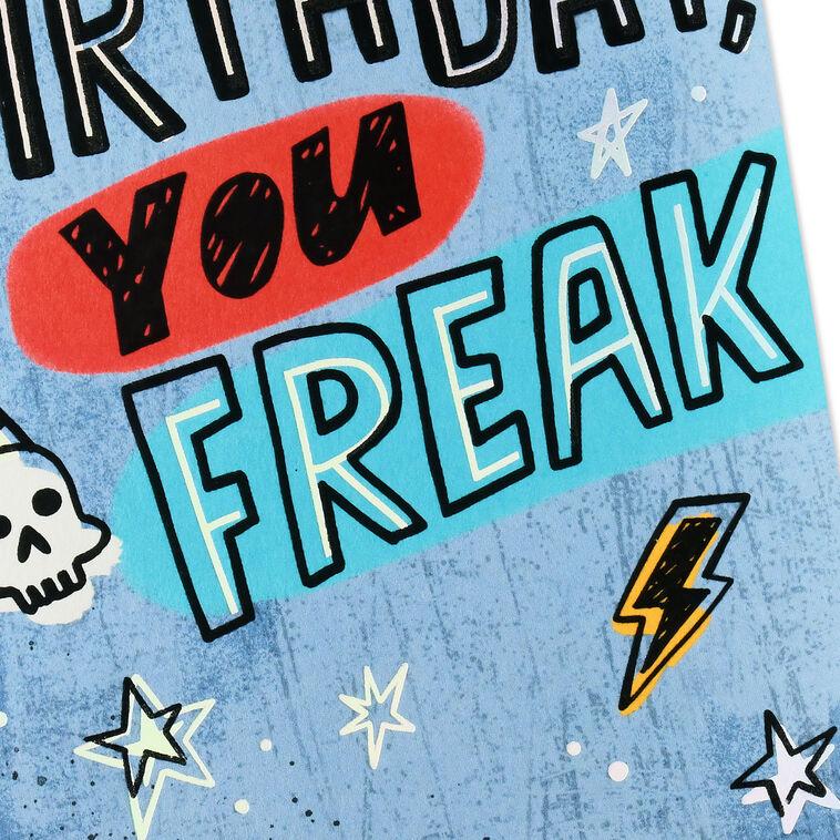 Hallmark You’re Freakin' Amazing Funny Birthday Card For Him