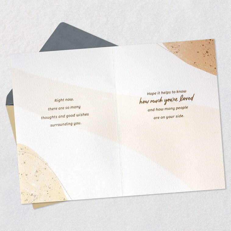 Hallmark You're Going To Be Loved Through This Encouragement Card