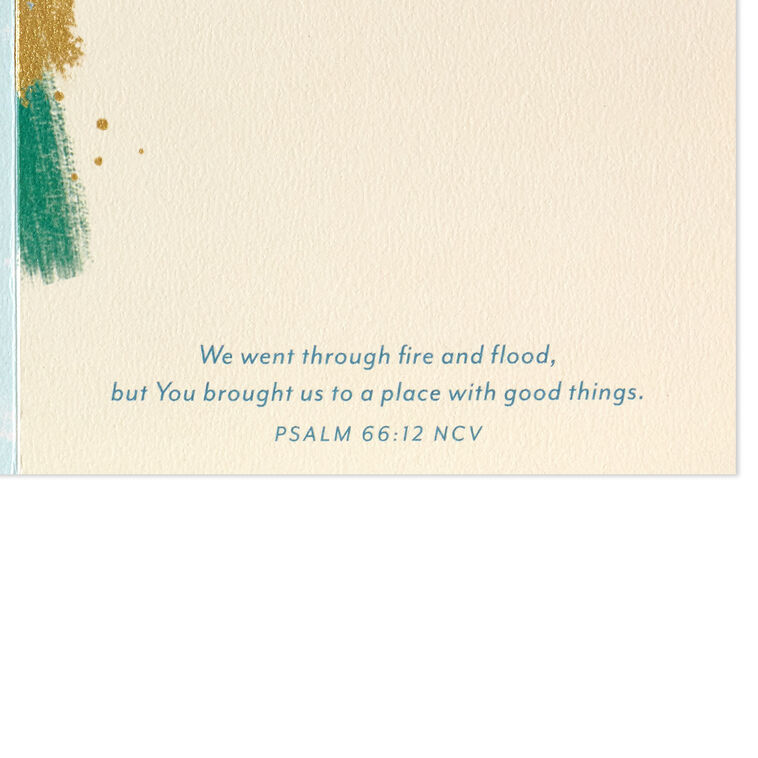 Hallmark You're In My Heart And Prayers Religious Encouragement Card