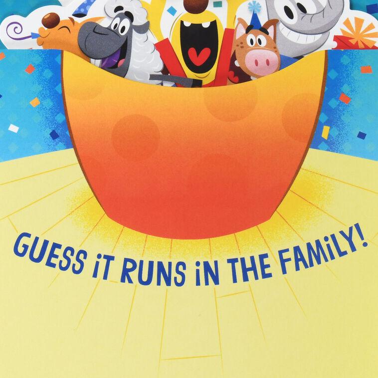 Hallmark You're Just Plain Wonderful Pop-Up Musical Birthday Card For Son