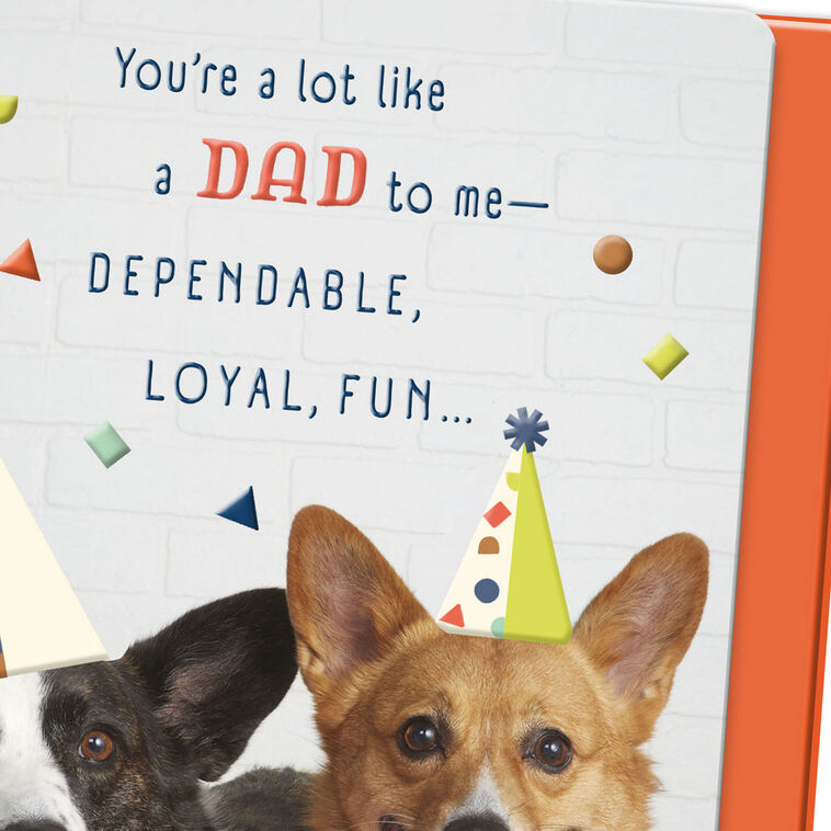 Hallmark You're Like A Dad To Me Birthday Card For Him