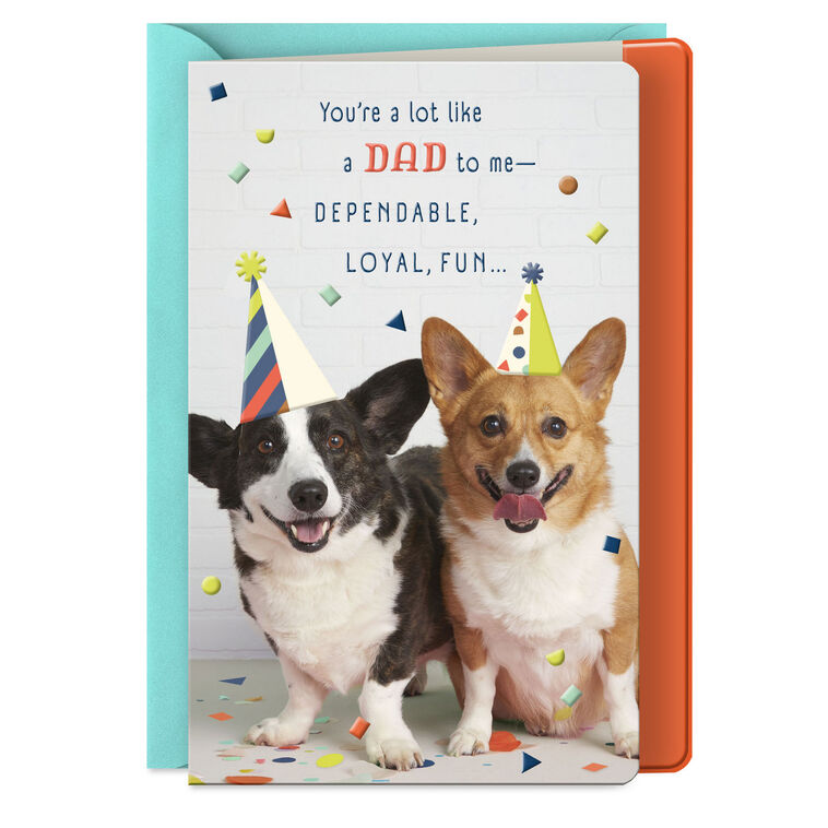 hallmark You're Like a Dad to Me Birthday Card for Him