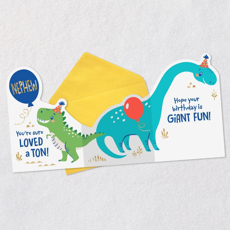 Hallmark You're Loved A Ton Birthday Card For Nephew