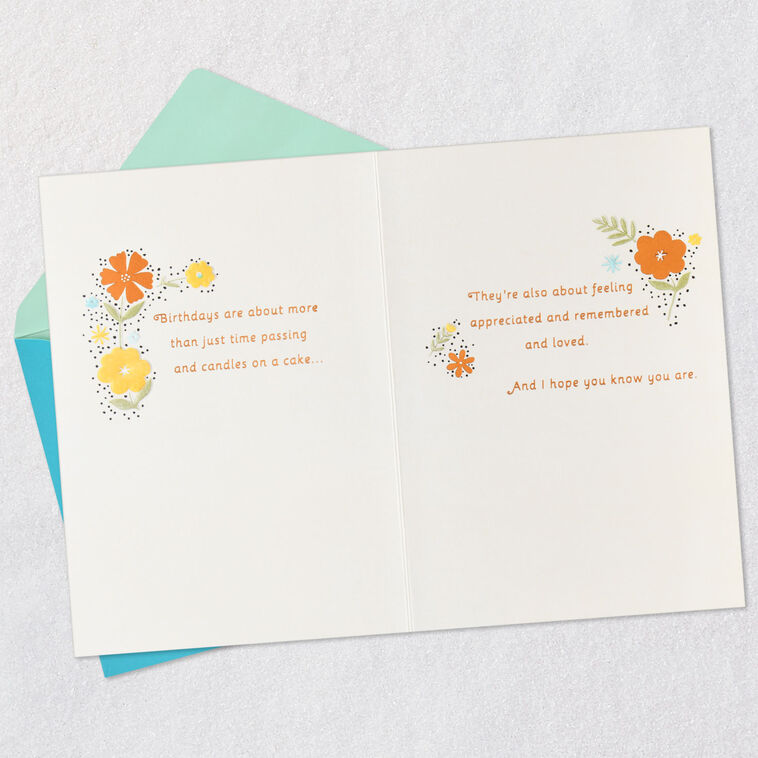 Hallmark You're Loved And Appreciated Birthday Card For Mom