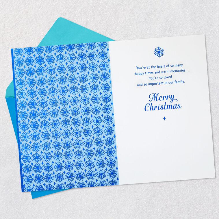 Hallmark You're Loved And Important Christmas Card For Grandson