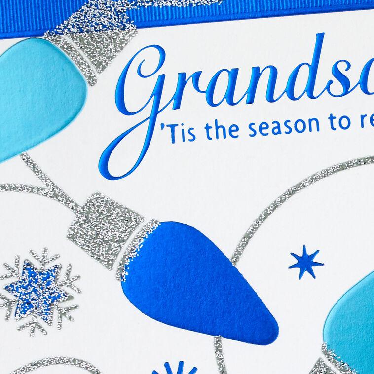 Hallmark You're Loved And Important Christmas Card For Grandson