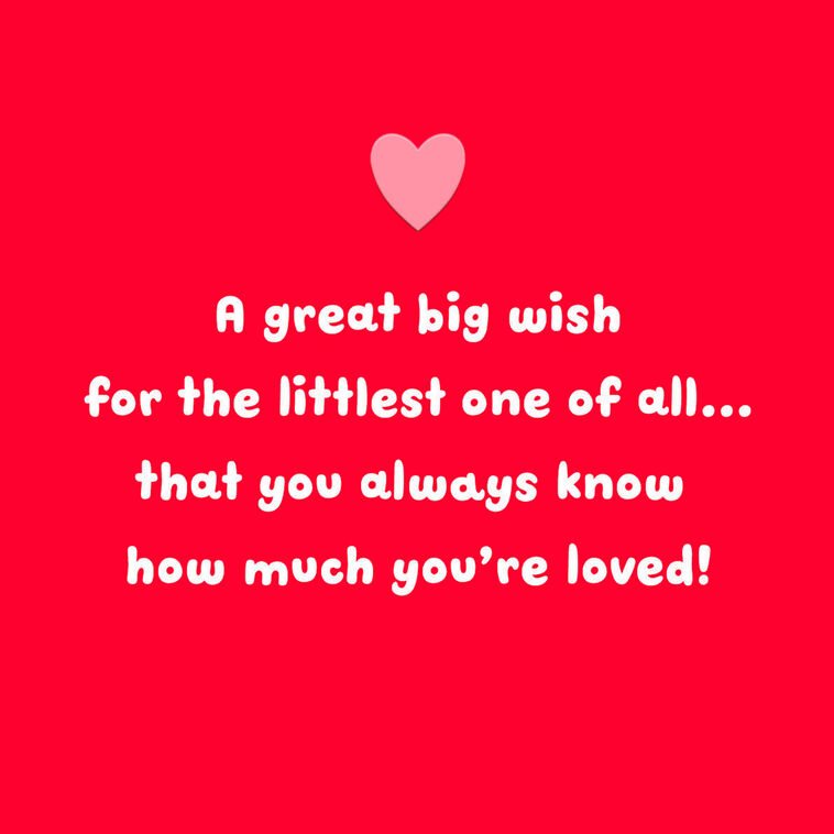 Hallmark You're Loved Baby's First Christmas Card For Granddaughter