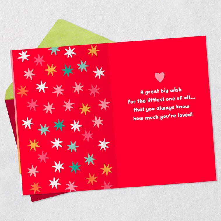 Hallmark You're Loved Baby's First Christmas Card For Granddaughter