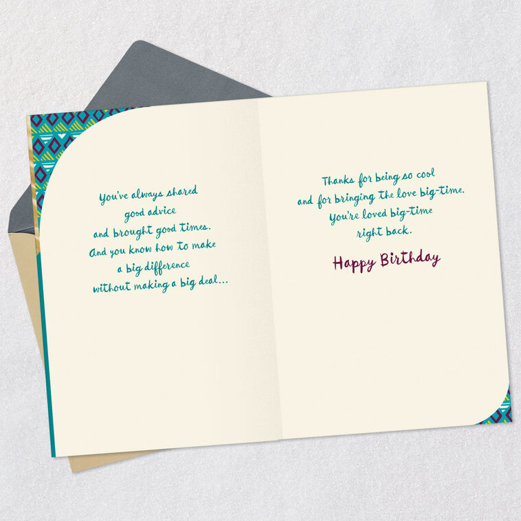 Hallmark You're Loved Big-Time Birthday Card For Uncle