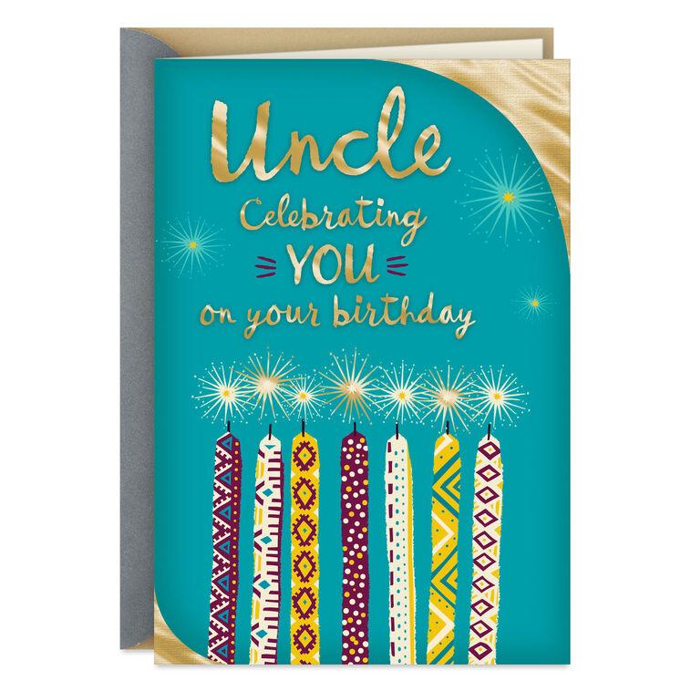 hallmark You're Loved Big-Time Birthday Card for Uncle