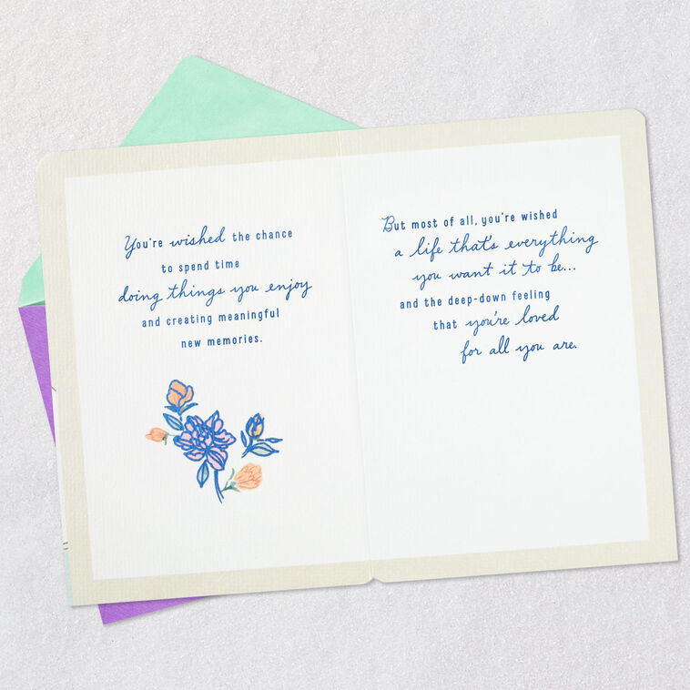 Hallmark You're Loved For All You Are Birthday Card For Daughter
