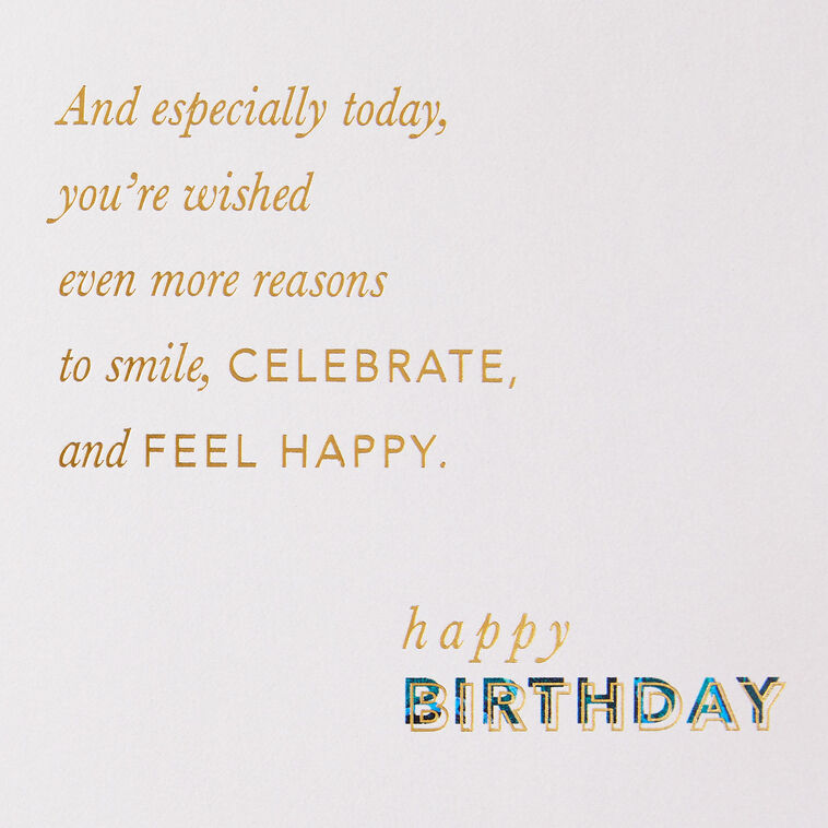 Hallmark You're Loved For So Many Reasons Birthday Card For Son-in-Law