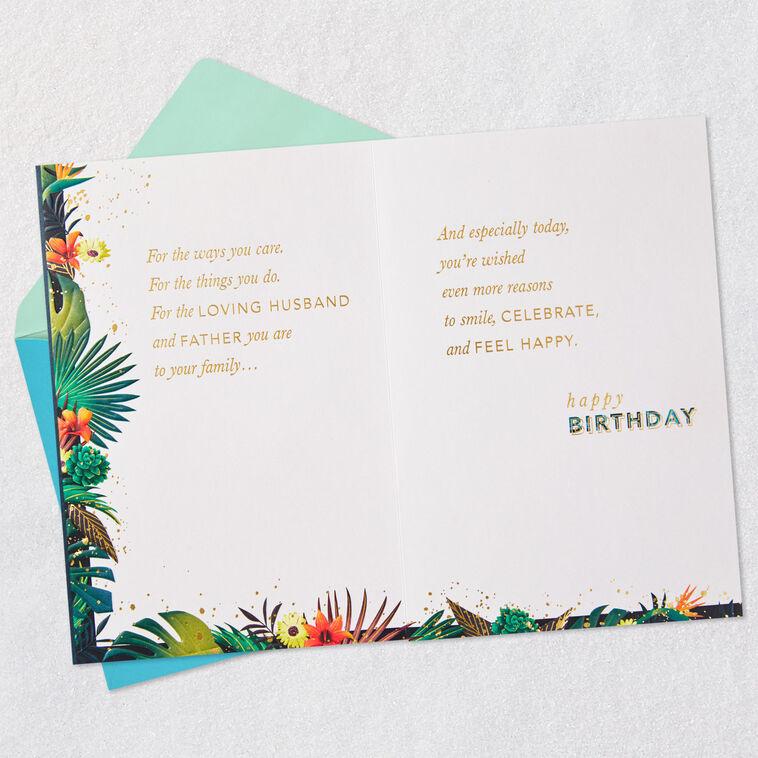 Hallmark You're Loved For So Many Reasons Birthday Card For Son-in-Law