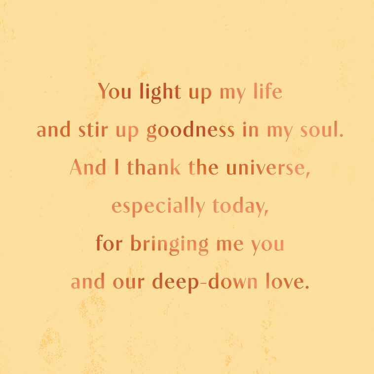 Hallmark You're My Everything Anniversary Card For Husband