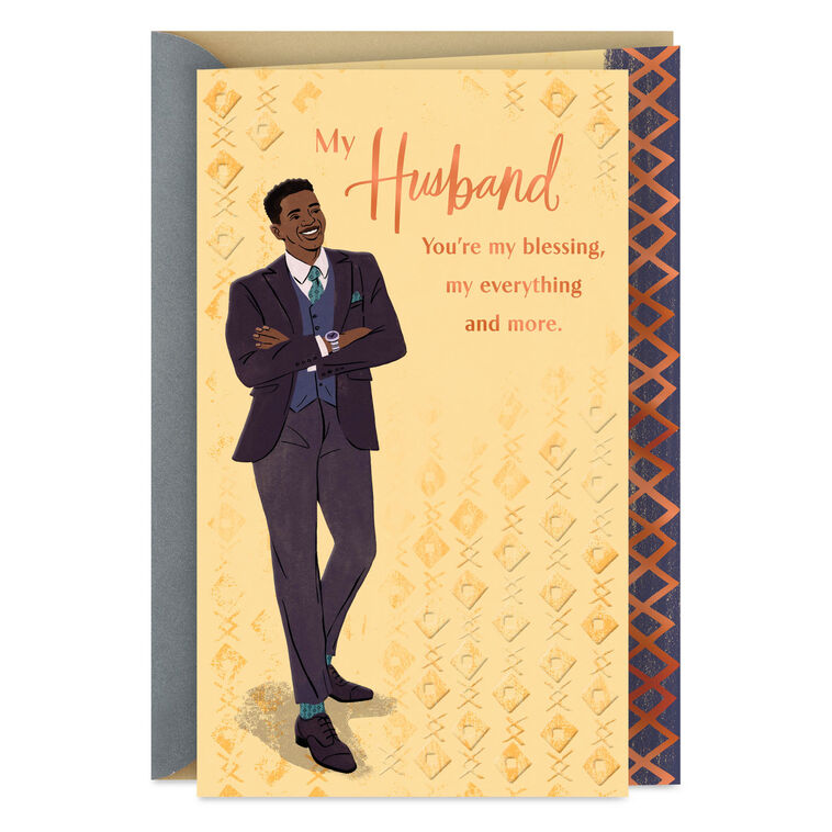 hallmark You're My Everything Anniversary Card for Husband