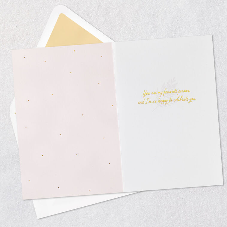 Hallmark You're My Favorite Person Birthday Card For Wife