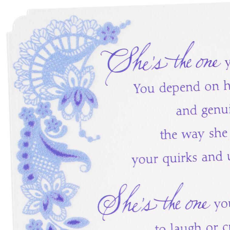 Hallmark You're My Lifelong Friend Birthday Card For Sister