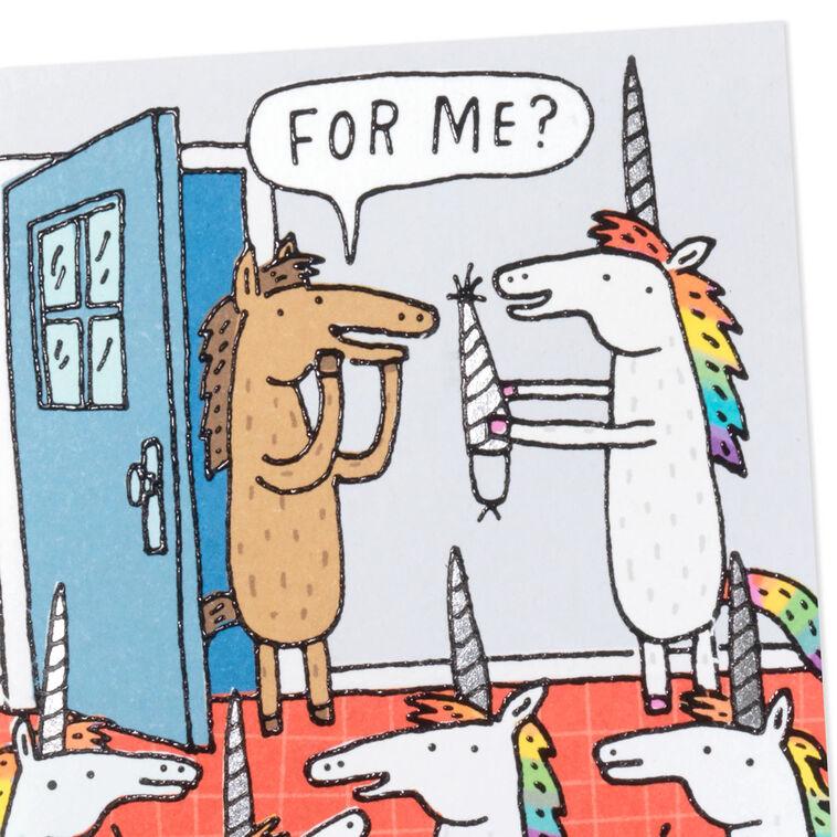 Hallmark You're Naturally Magical Funny Birthday Card