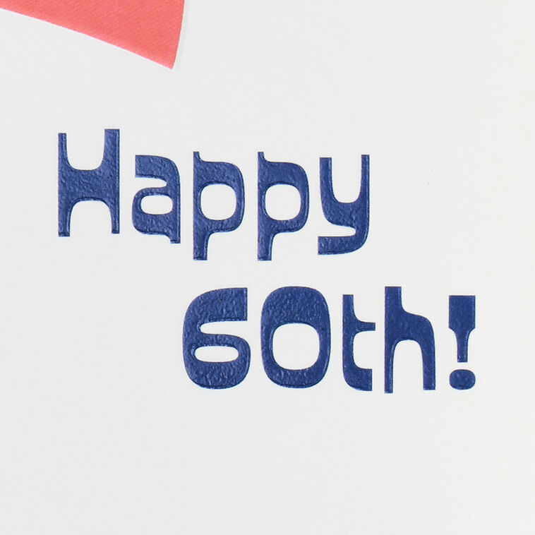 Hallmark You’re Off To An Excellent Start 60th Birthday Card