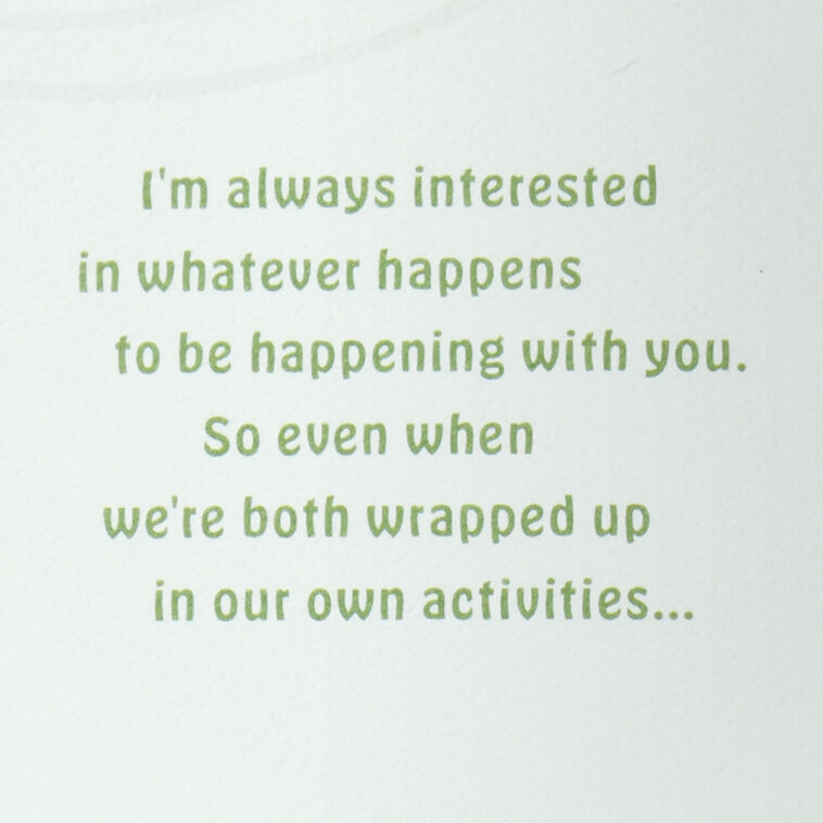 Hallmark You're On My Mind And In My Heart Thinking Of You Card