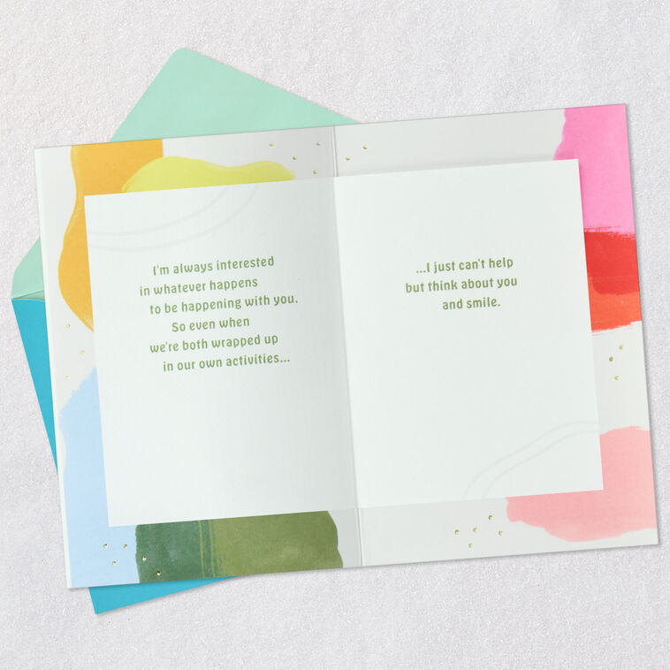 Hallmark You're On My Mind And In My Heart Thinking Of You Card