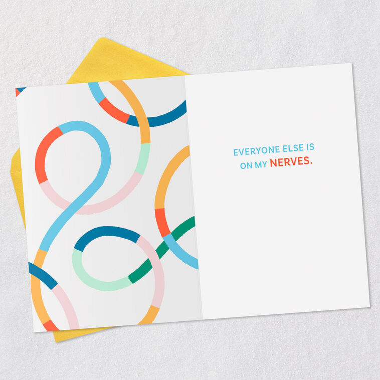 Hallmark You're On My Mind Funny Thinking Of You Card