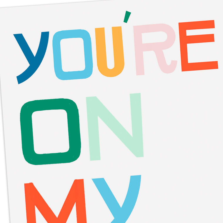 Hallmark You're On My Mind Funny Thinking Of You Card