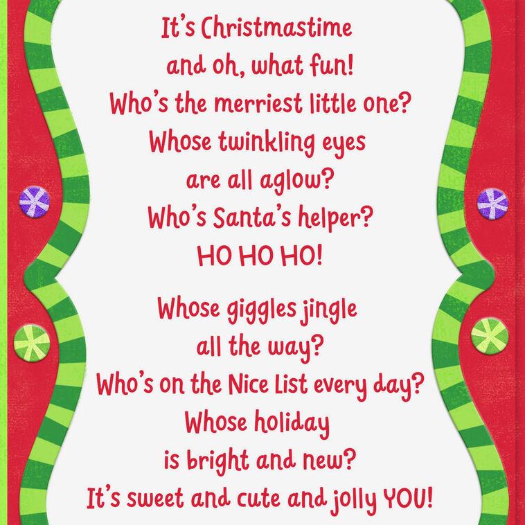 Hallmark You're One Fun Grandson Christmas Card For Kids