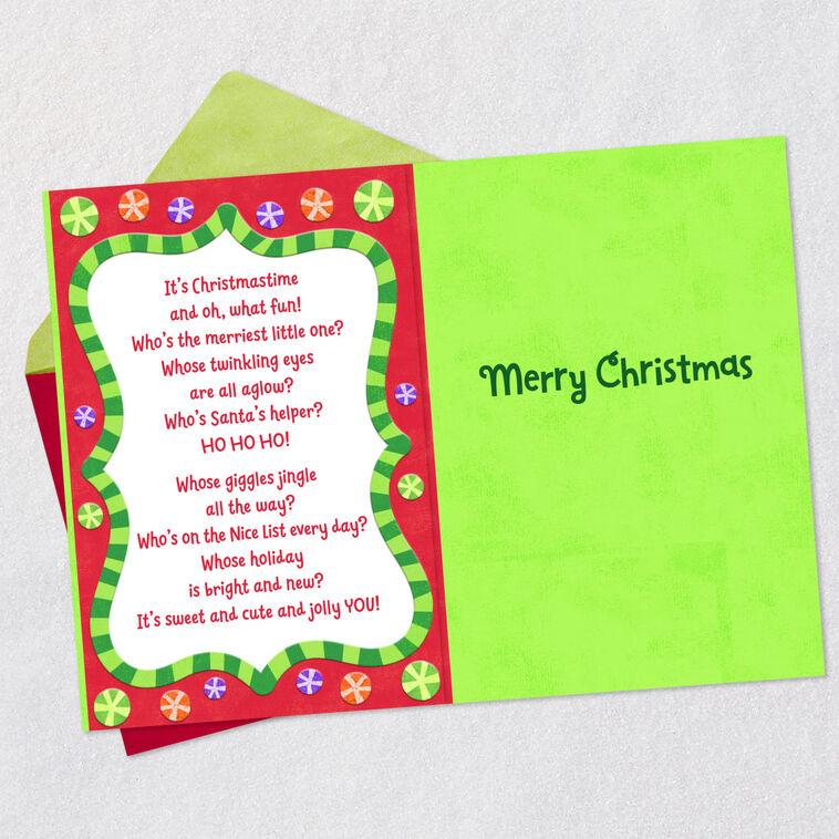 Hallmark You're One Fun Grandson Christmas Card For Kids