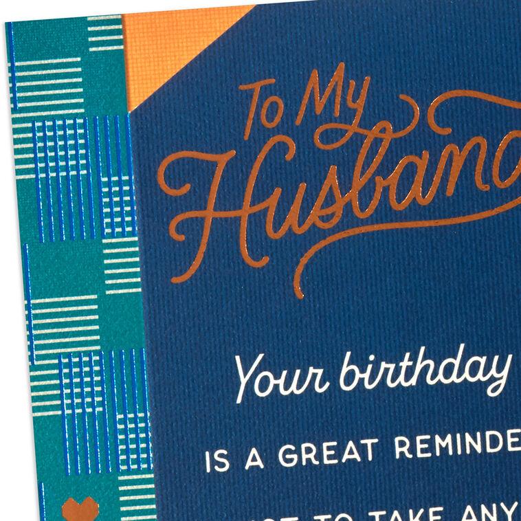 Hallmark You're One Of My Best Blessings Birthday Card For Husband