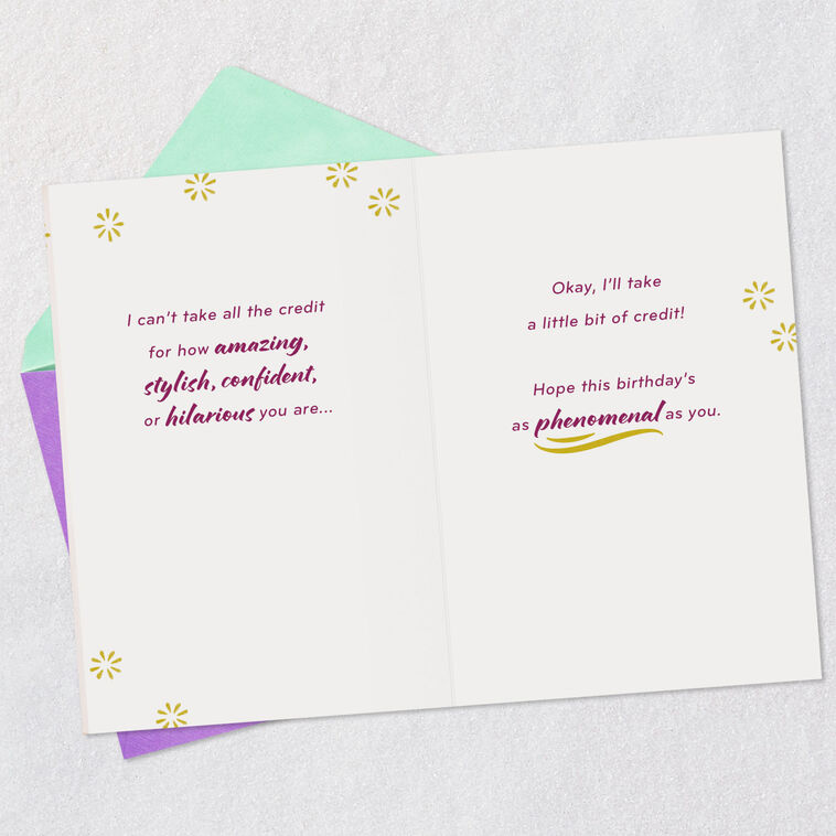 Hallmark You're Phenomenal Birthday Card For Daughter