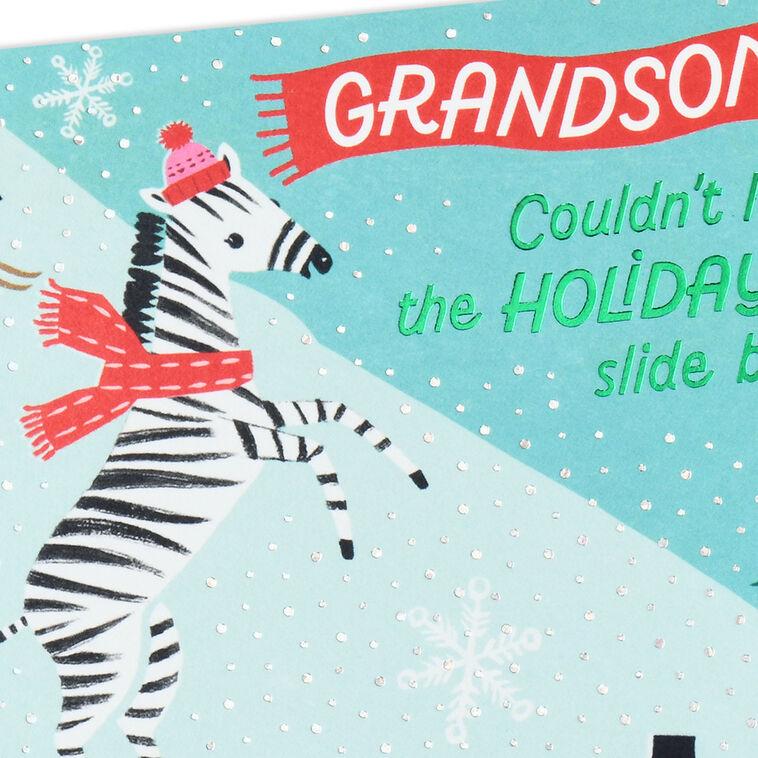 Hallmark You're So Awesome Holiday Card For Grandson