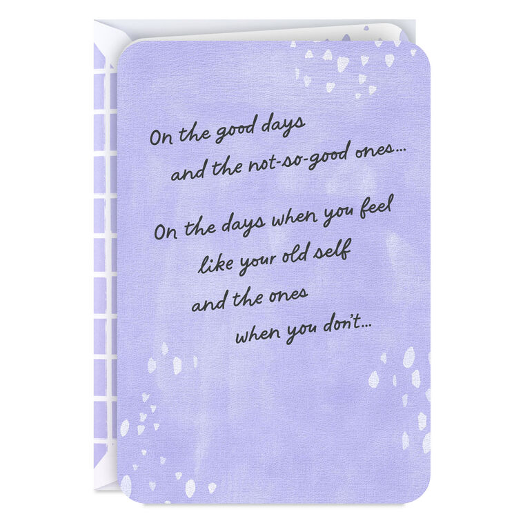 hallmark You're Still You Every Step of the Way Encouragement Card