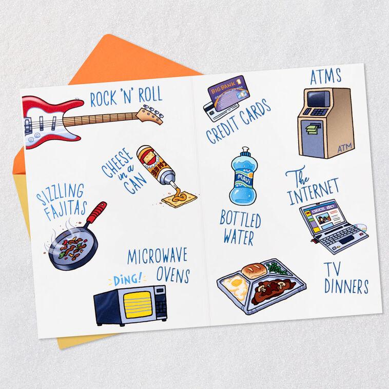 Hallmark You're The Best Of All Funny 80th Birthday Card