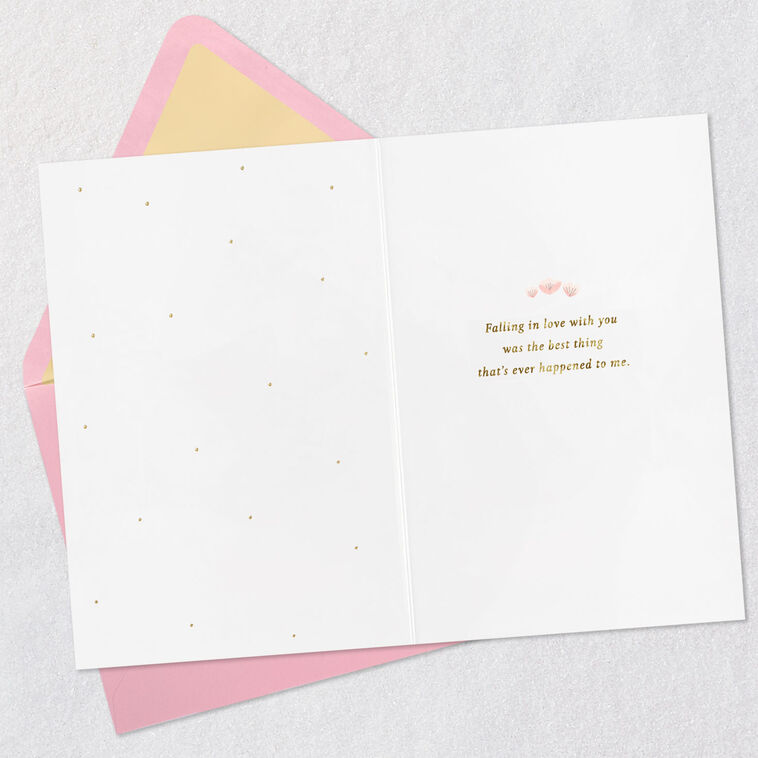 Hallmark You're The Best Thing That's Happened To Me Romantic Anniversary Card