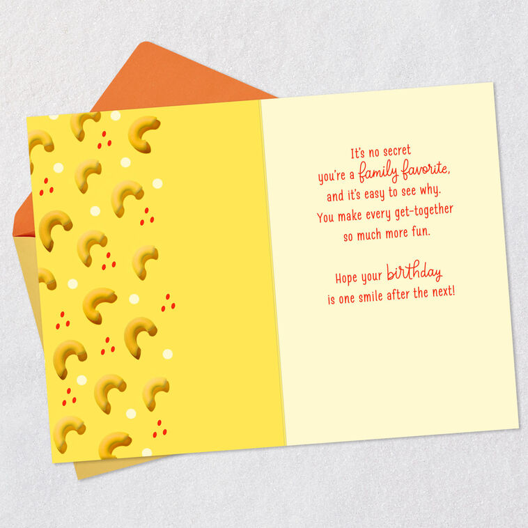 Hallmark You're The Mac 'N' Cheese Birthday Card For Cousin