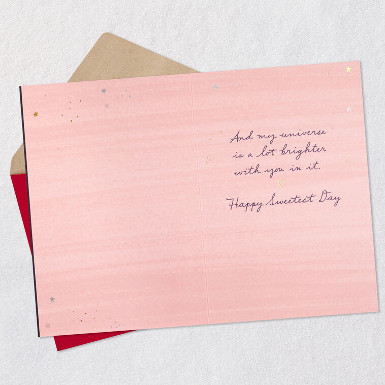 Hallmark You're The Moon To My Stars Sweetest Day Card