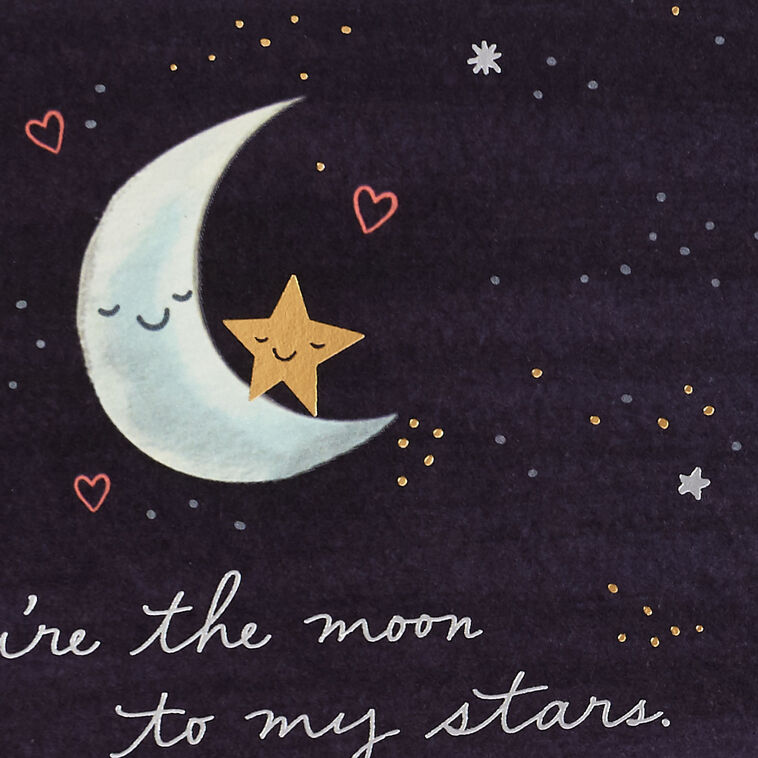 Hallmark You're The Moon To My Stars Sweetest Day Card