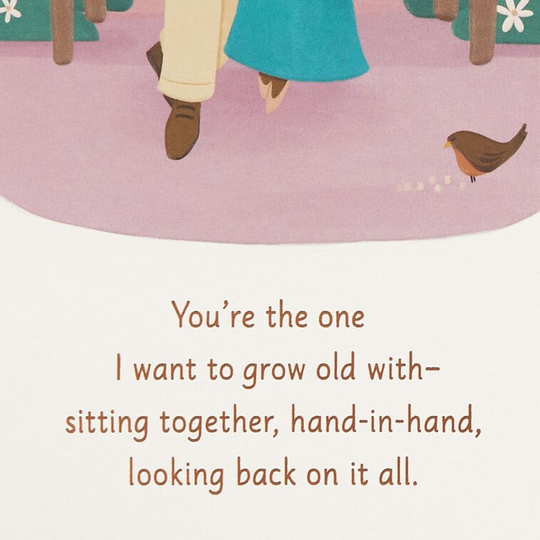 Hallmark You're The One For Me Anniversary Card For Wife From Husband