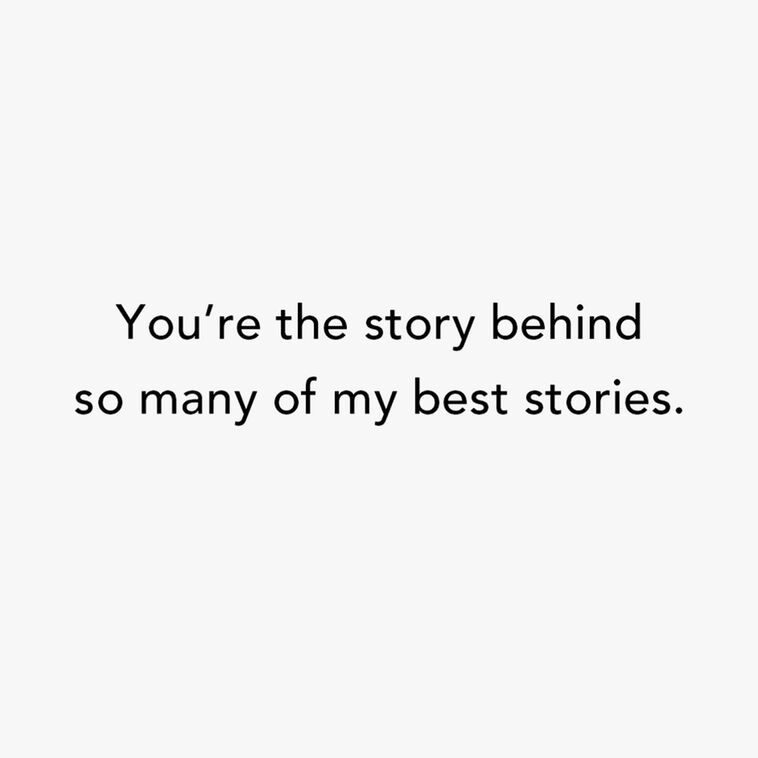 Hallmark You're The Story Behind My Best Stories Friendship Card