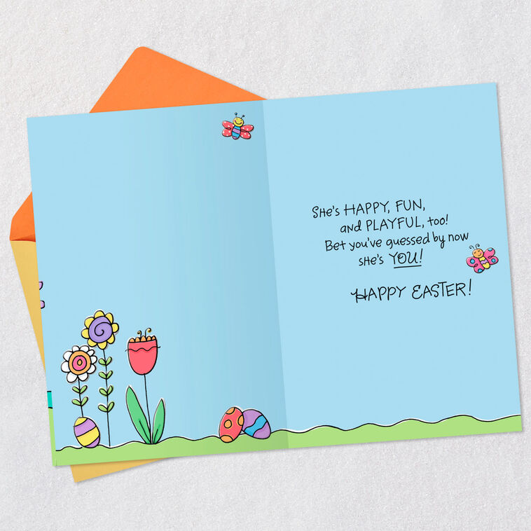 Hallmark You're The Sweetest Girl Around Easter Card For Kids
