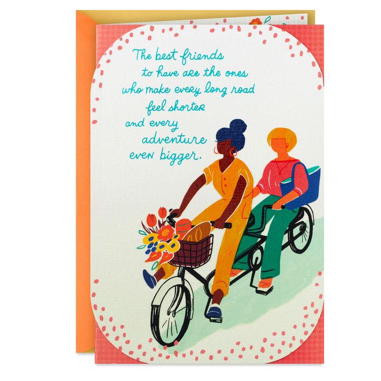 hallmark You're the Wonderful Friend I Love Birthday Card for Friend