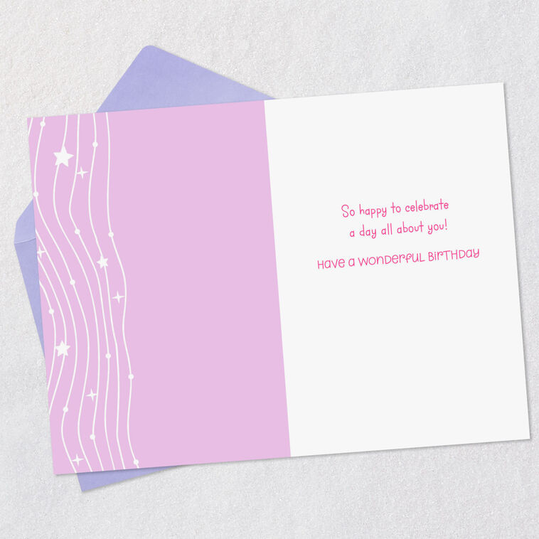 Hallmark You're Unique And Incredible Birthday Card For Granddaughter