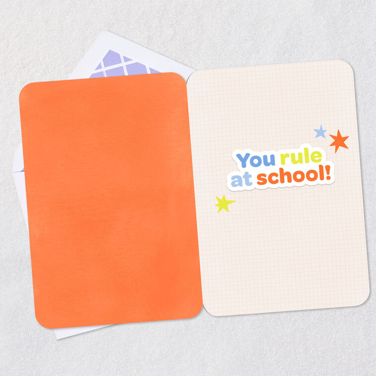 Hallmark You Rule At School Congratulations Card For Kids